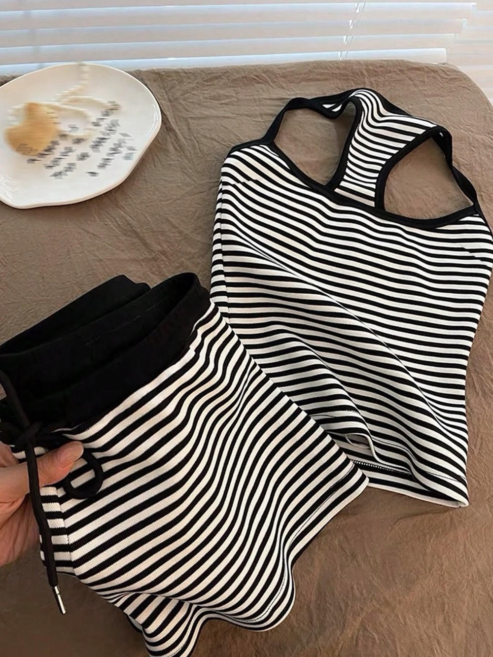 Striped Two-Piece Set